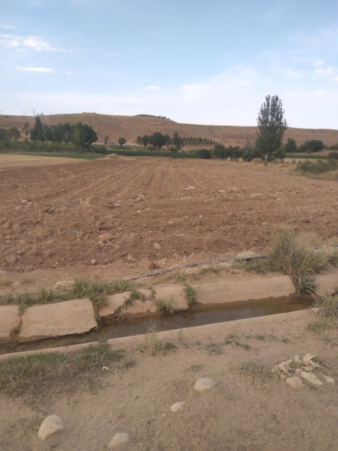 زمین کشاورزی به متراژ 00مترمربع با 4ساعت آب
