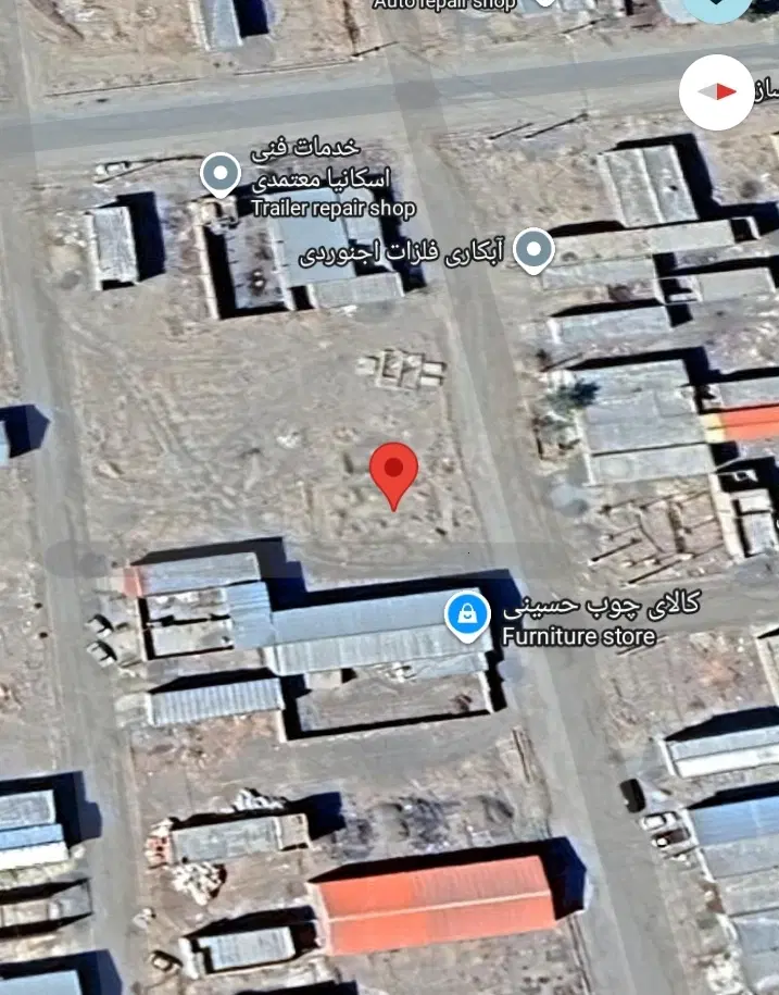 زمین شهرک صنعتی فرودگاه