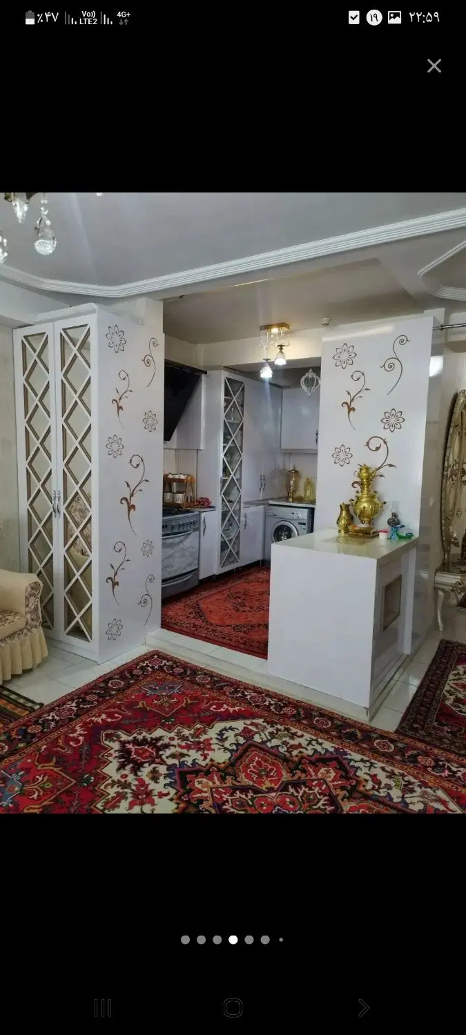 اپارتمان ۹۵.۵جنوبی چایکنار شهدای حجتی کوی زیبا