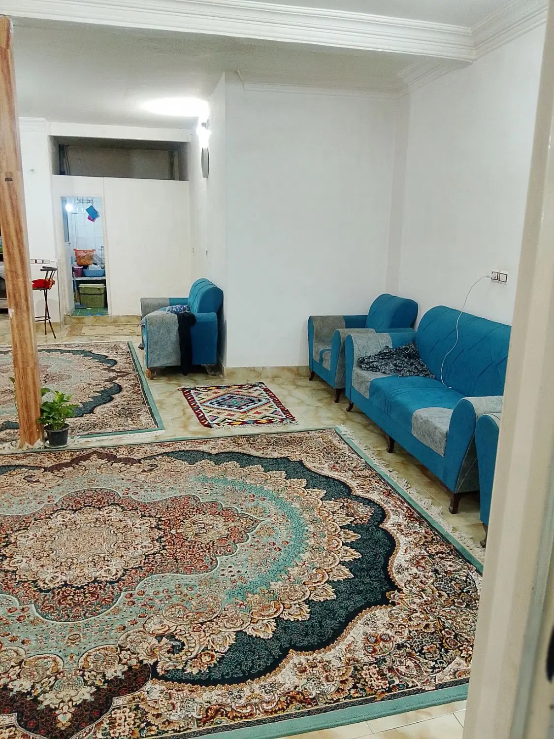 خانه خاتم ۱۶ دوطبقه ۱۲۰ متر  ورودی مشترک فروشی