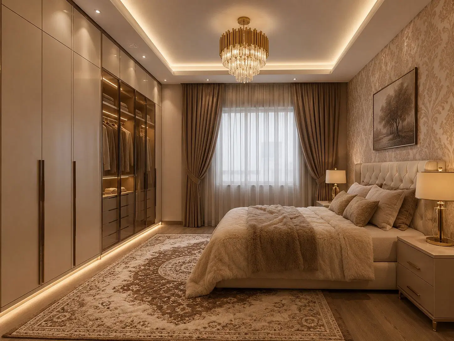 آپارتمان ۷۵ متری تک‌خوابه در شهرک باغمیشه