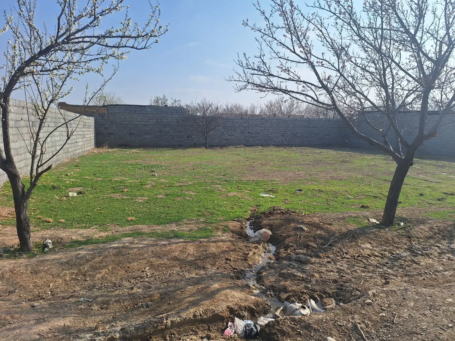 زمین ملکی ۴۰۰ متر مربع  در توس ۹۷ روستای خین