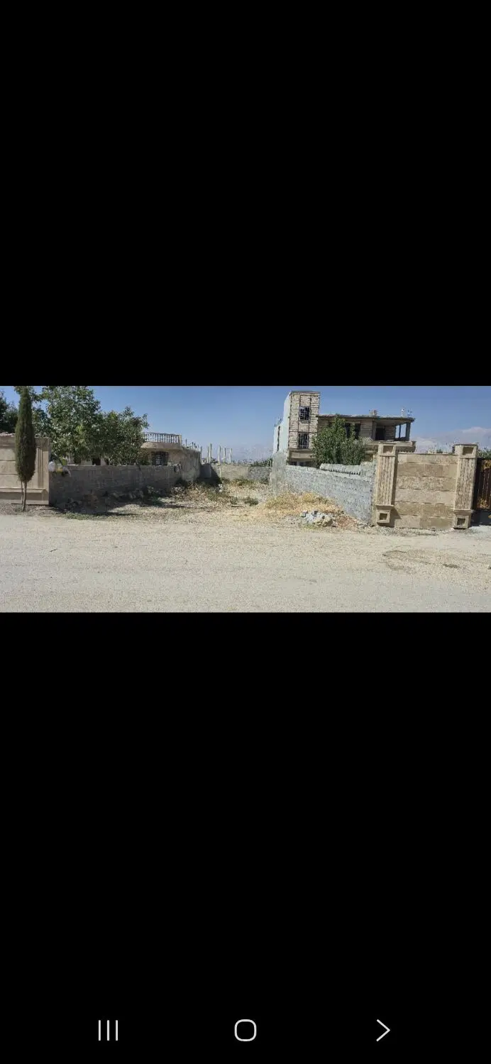 زمین برای خانه ویلایی