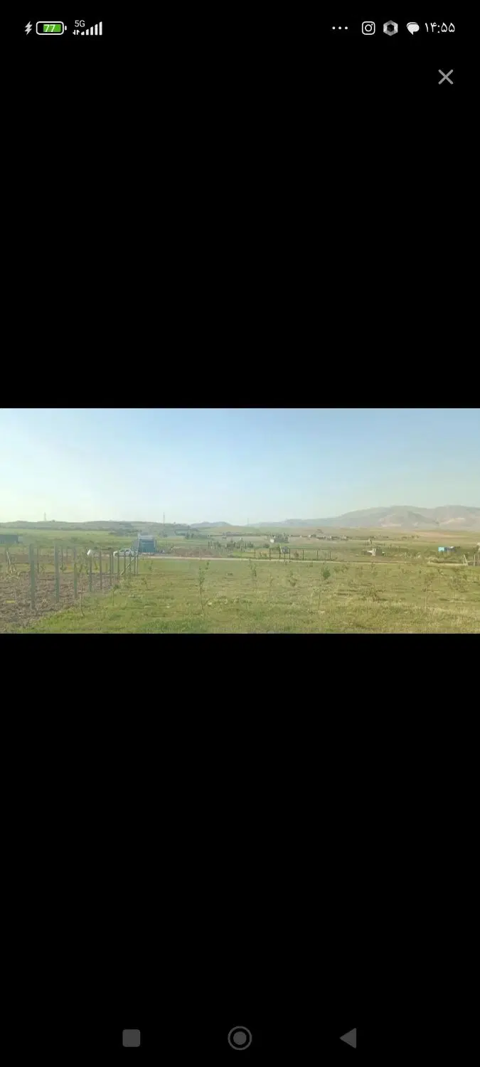 زمین باغ کورانه شینقرپول ۷تاخرقیمت کاسبی سند