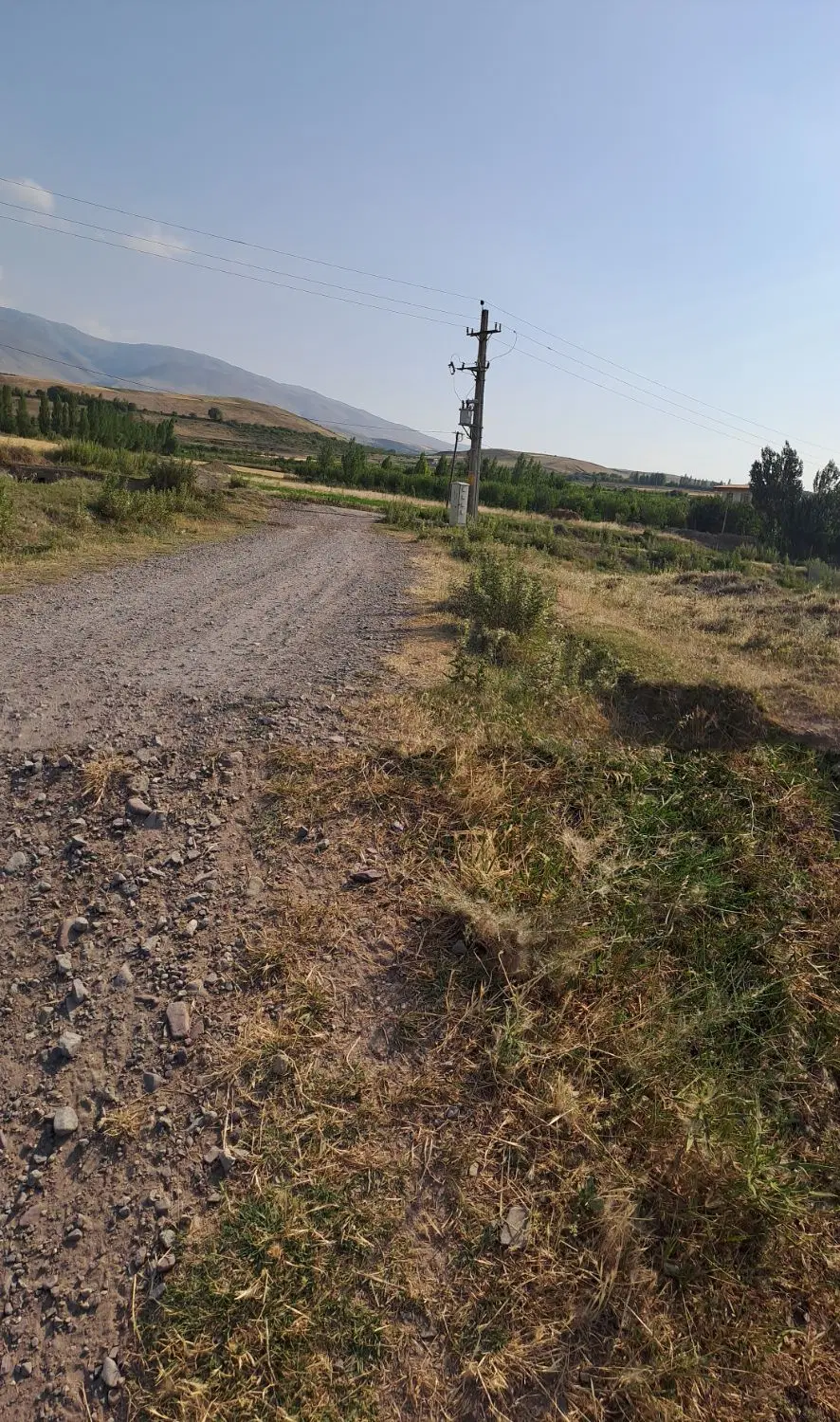 زمین زراعی دارای امتیاز آب در روستای ریحان