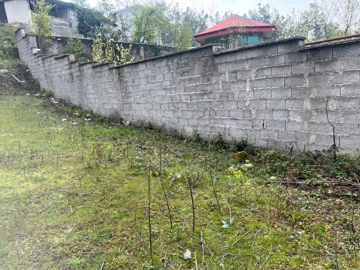 زمین ۴۳۰ متری تک برگ سند مسکونی کچا