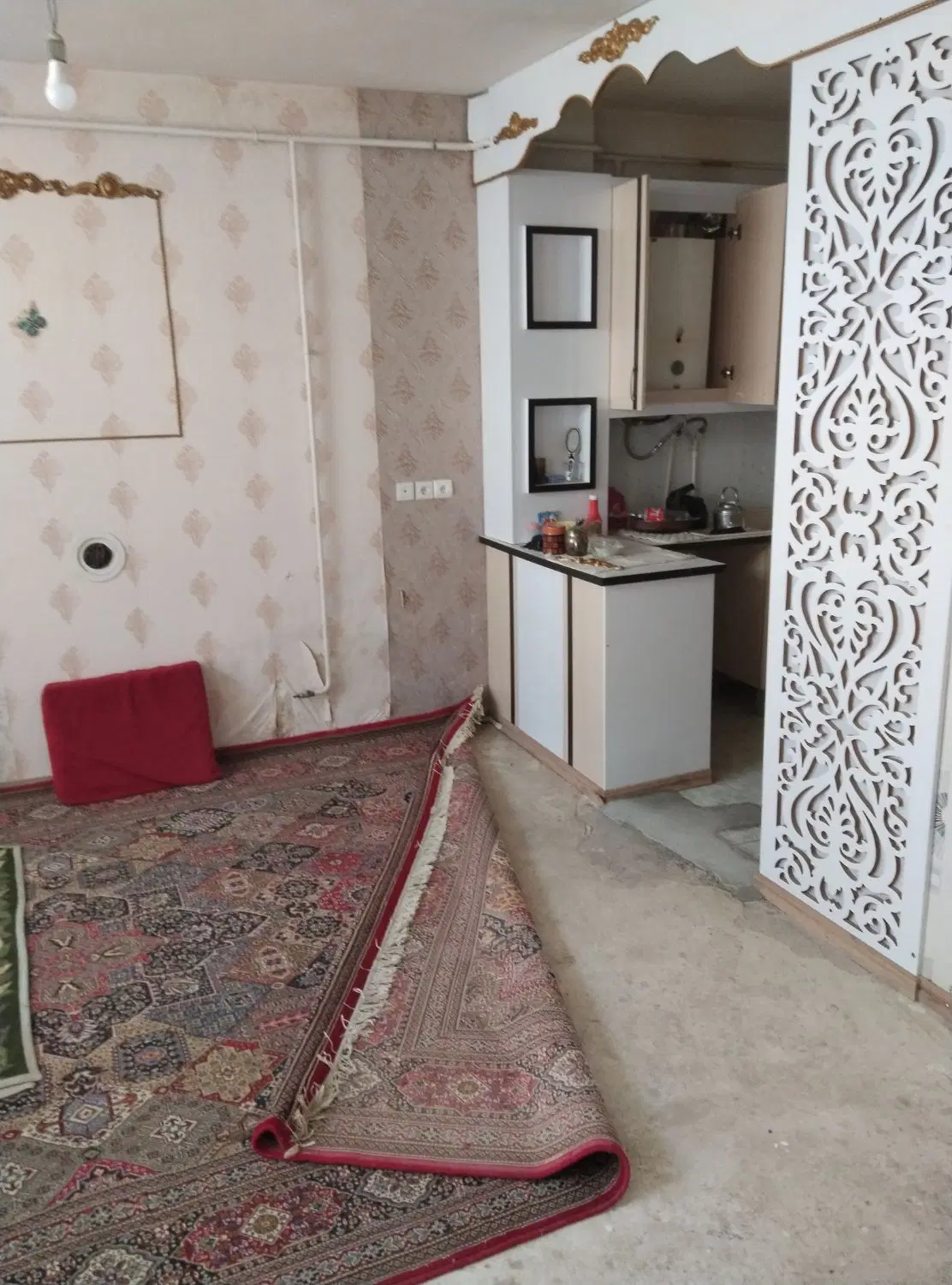 حیاط مسکونی 55 متری در تبریز باغ معروف