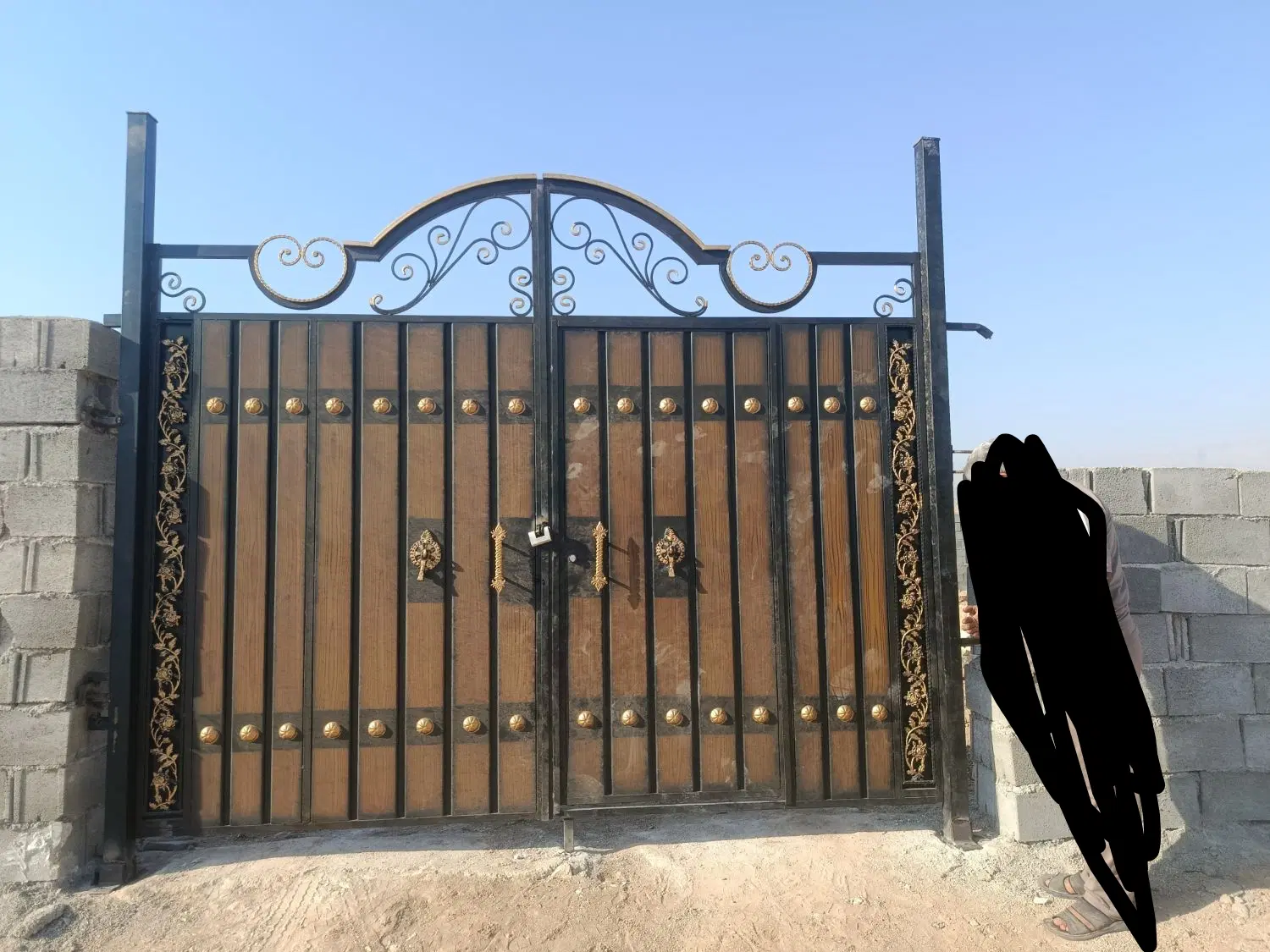640متر زمین خونه باغی