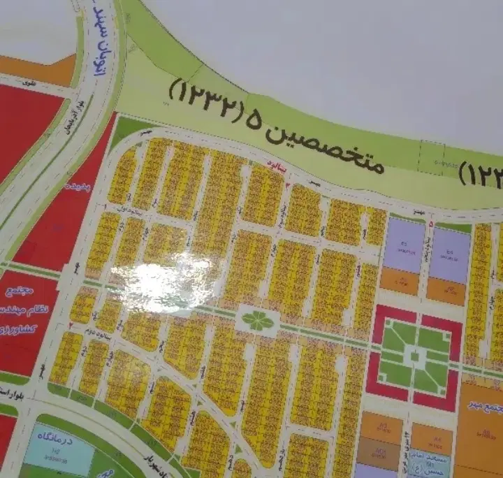 قطعه مسکونی جنوبی