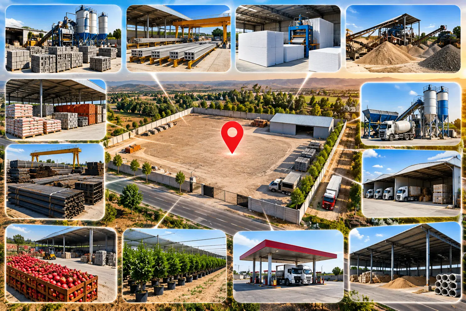 زمین کمربندی با دسترسی مناسب