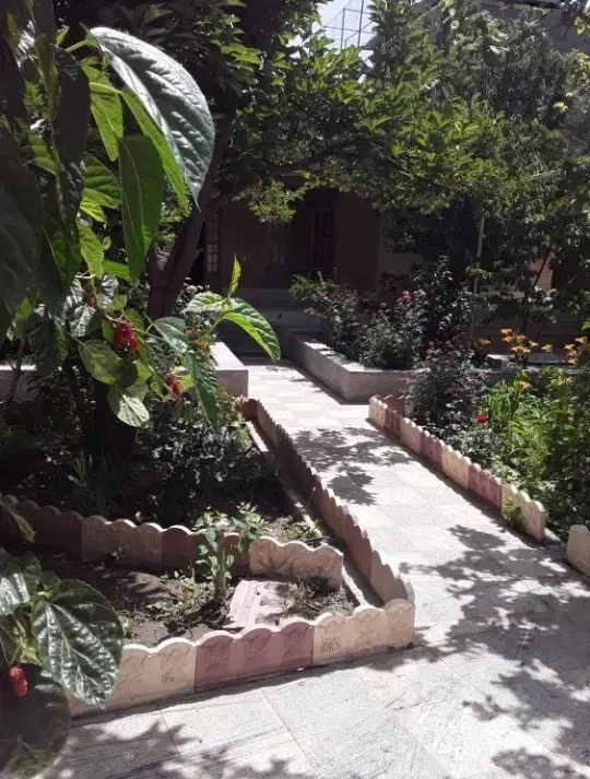 اجاره خانه باغ ویلا شیک مدرن در روستای خبر بافت