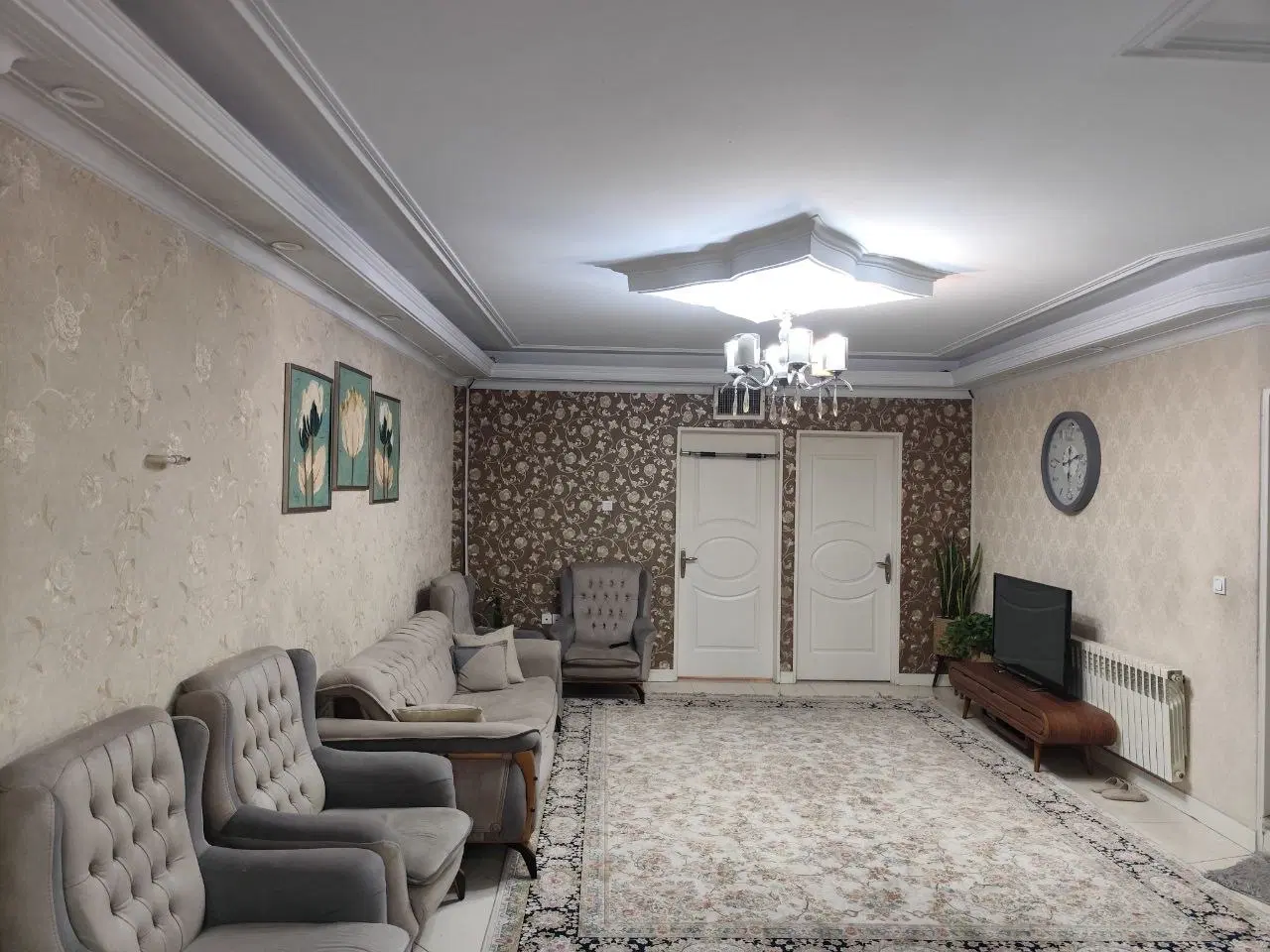 فروش۷۴متری دو خواب اسانسور انباری ط اول مسعودیه