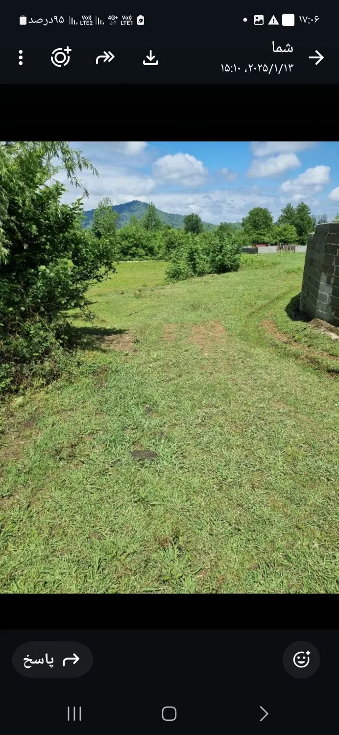 ۳۰۰متر زمین باغی
