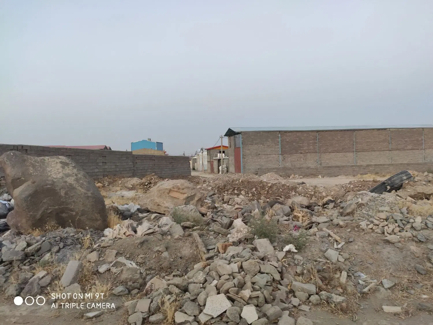 زمین 1000متری شهرک صنعتی بهاران