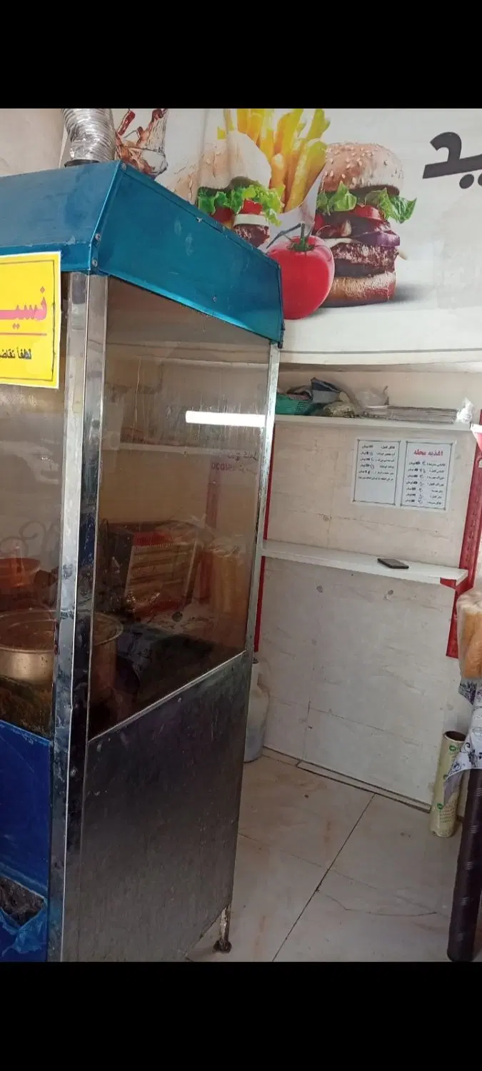 مغازه ساندویچی اجاره بالوازم به اجاره داده میشود