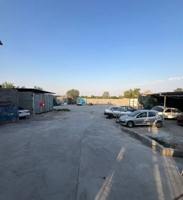 اجاره زمین و ۲دهنه مناسب کارفنی داخل کارگاه