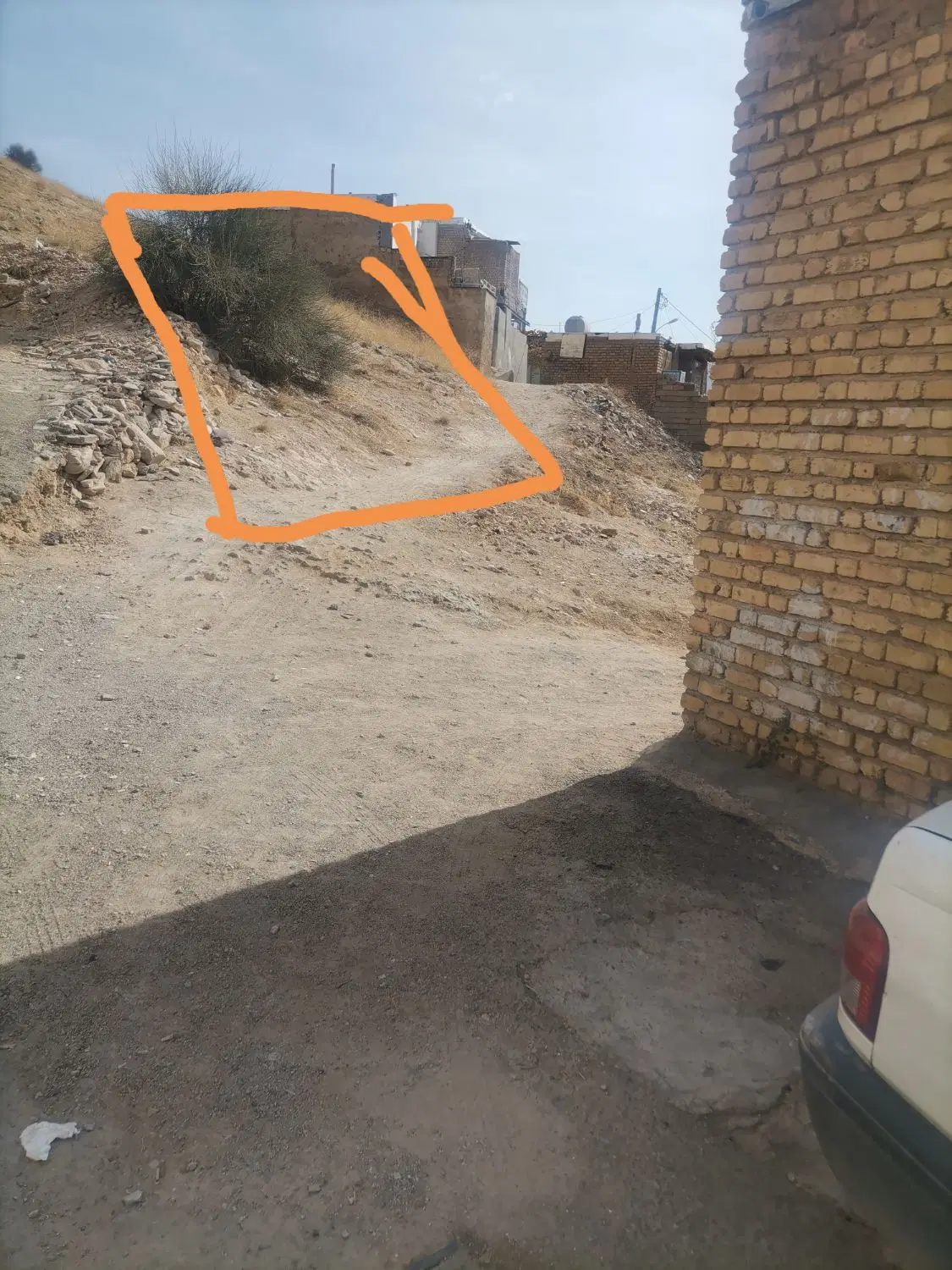 فروش زمین به متراژ88مترسر3نبش