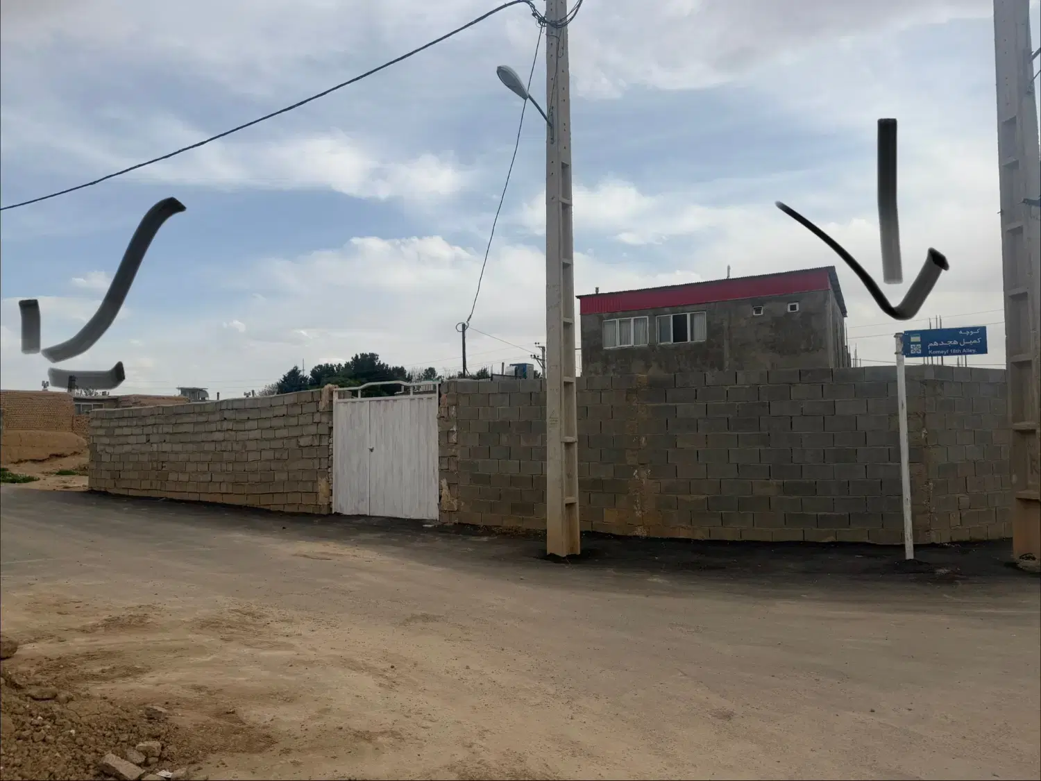 زمین مسکونی ۲۱۴ متری کمیل