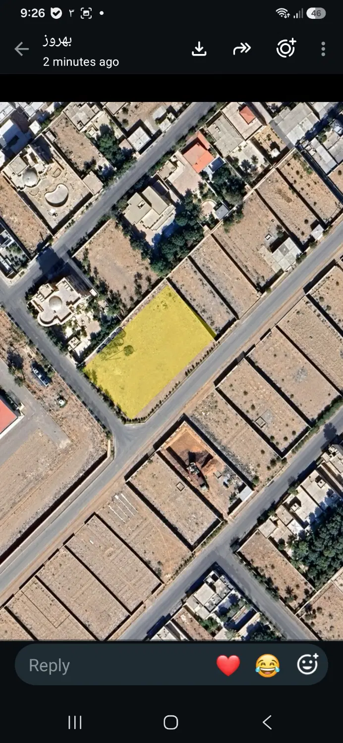 فروش زمین در محدوده مرغ گچی