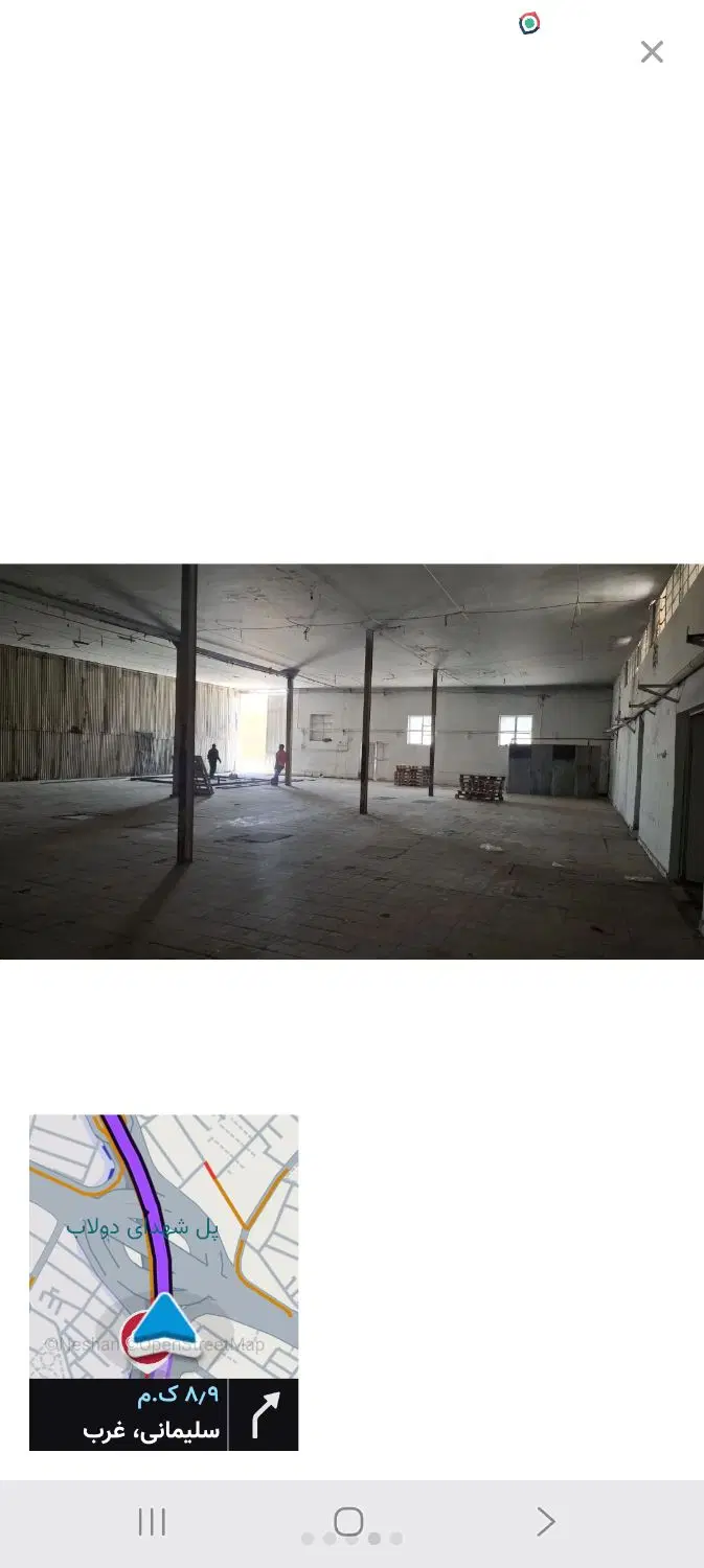 اجاره سوله وانبار از۵۰متر به بالا