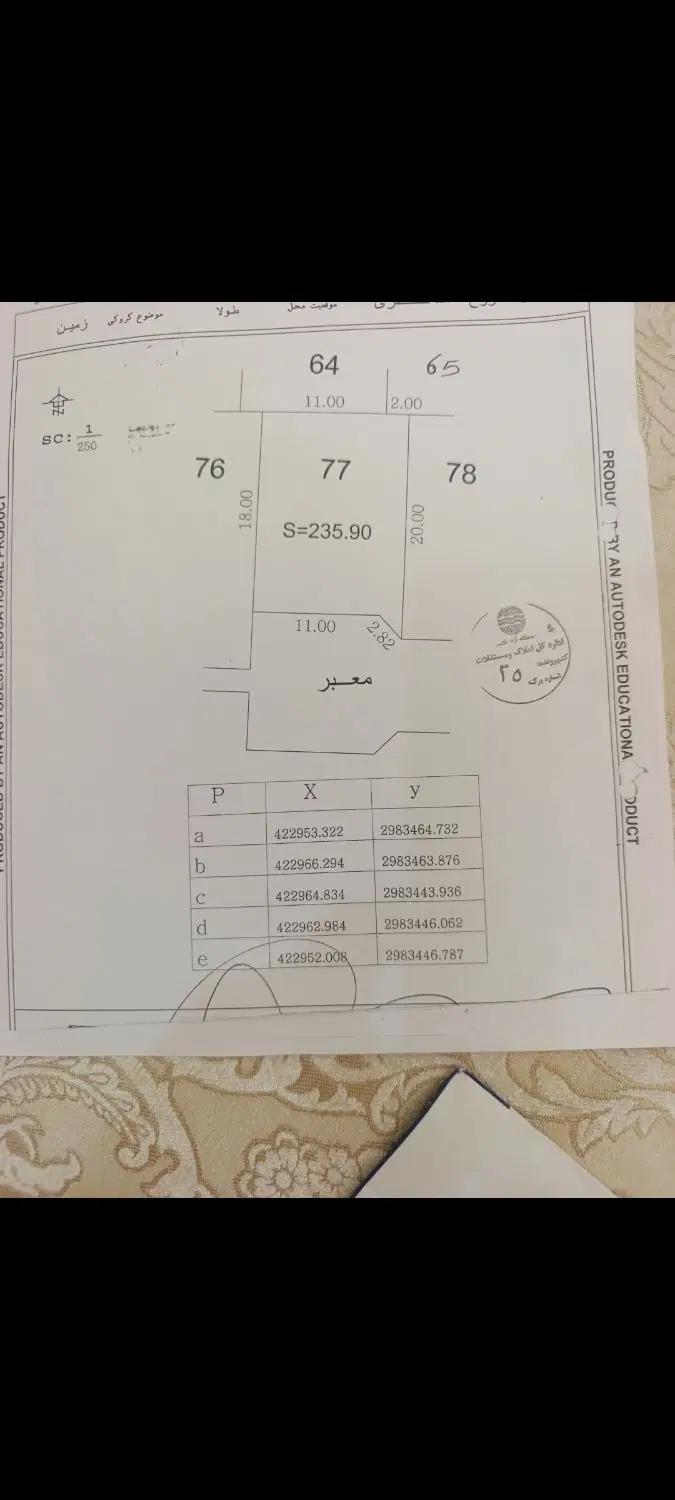 فروش زمین مسکونی در طولا پیراسته