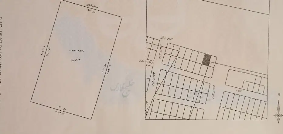 زمین ۲۴۰ متری