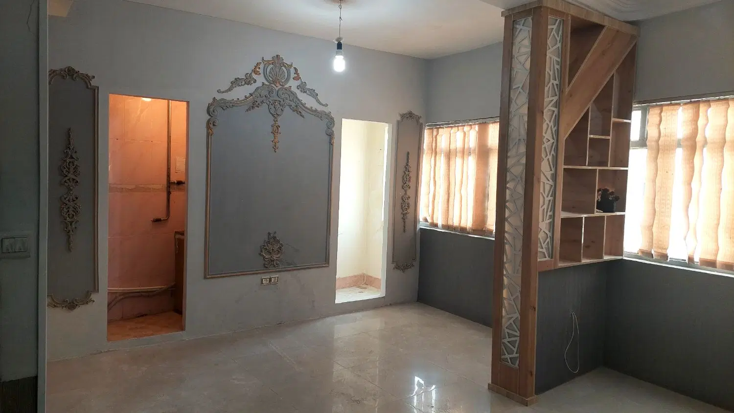 رهن و اجاره طبقه اول تجاری در خیابان خرمشهر کاشمر