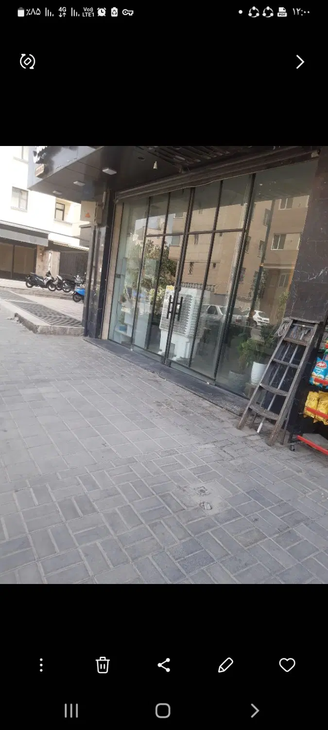 یک باب مغازه ( 120 متری ) خیابان ( 24 متری ) شهرری