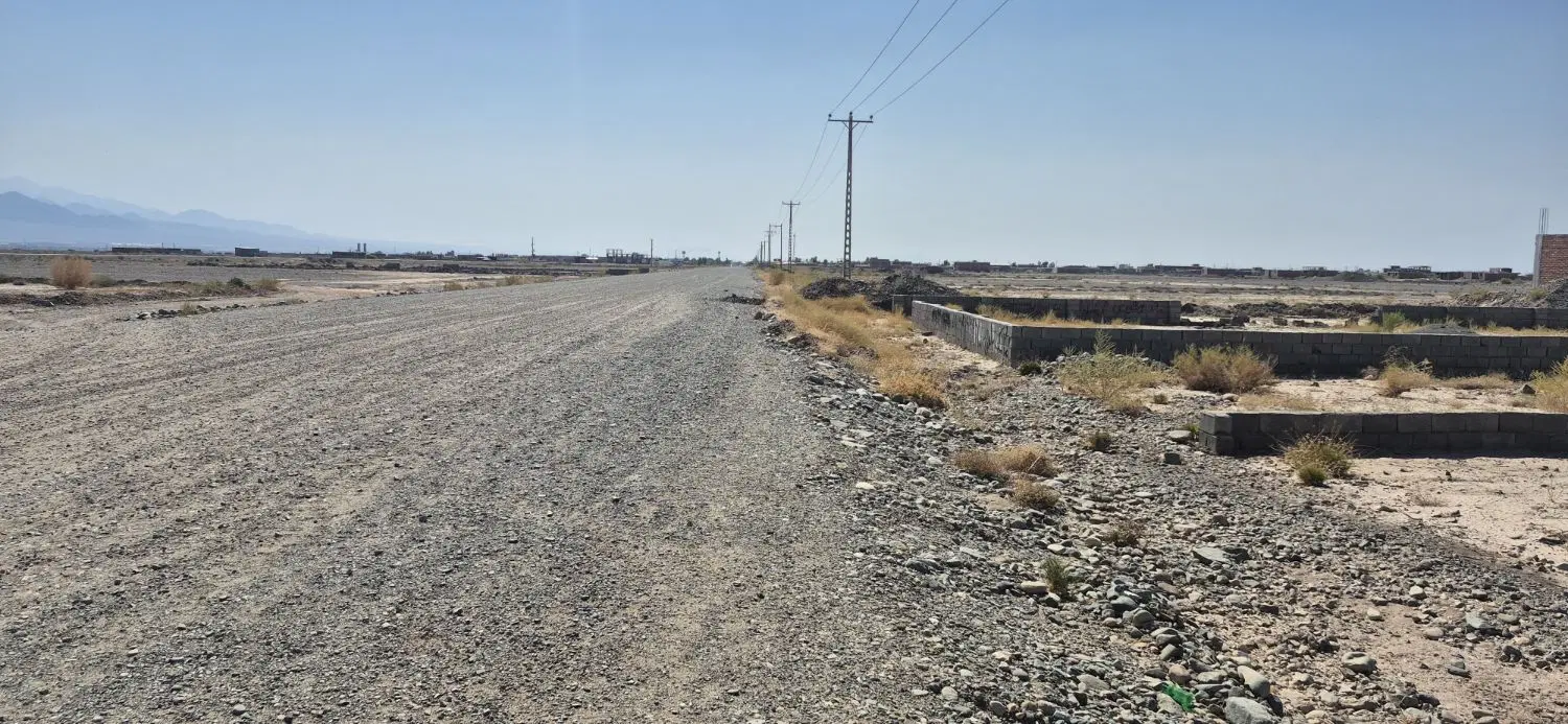 زمین آینده دار نارجو خیابان ۲۰ متری