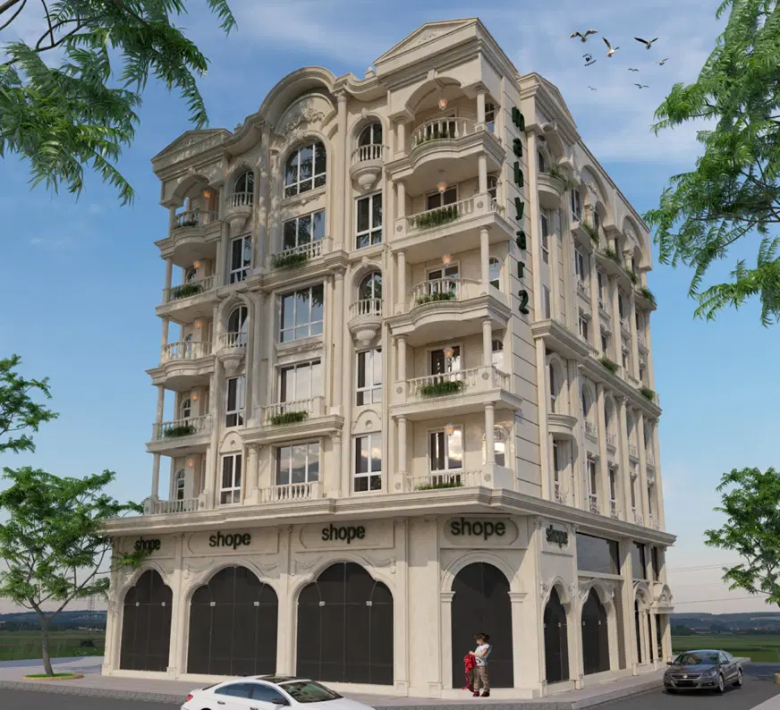شاهدشهر ۱۳۵ متری با حیاط ۵۰ متری