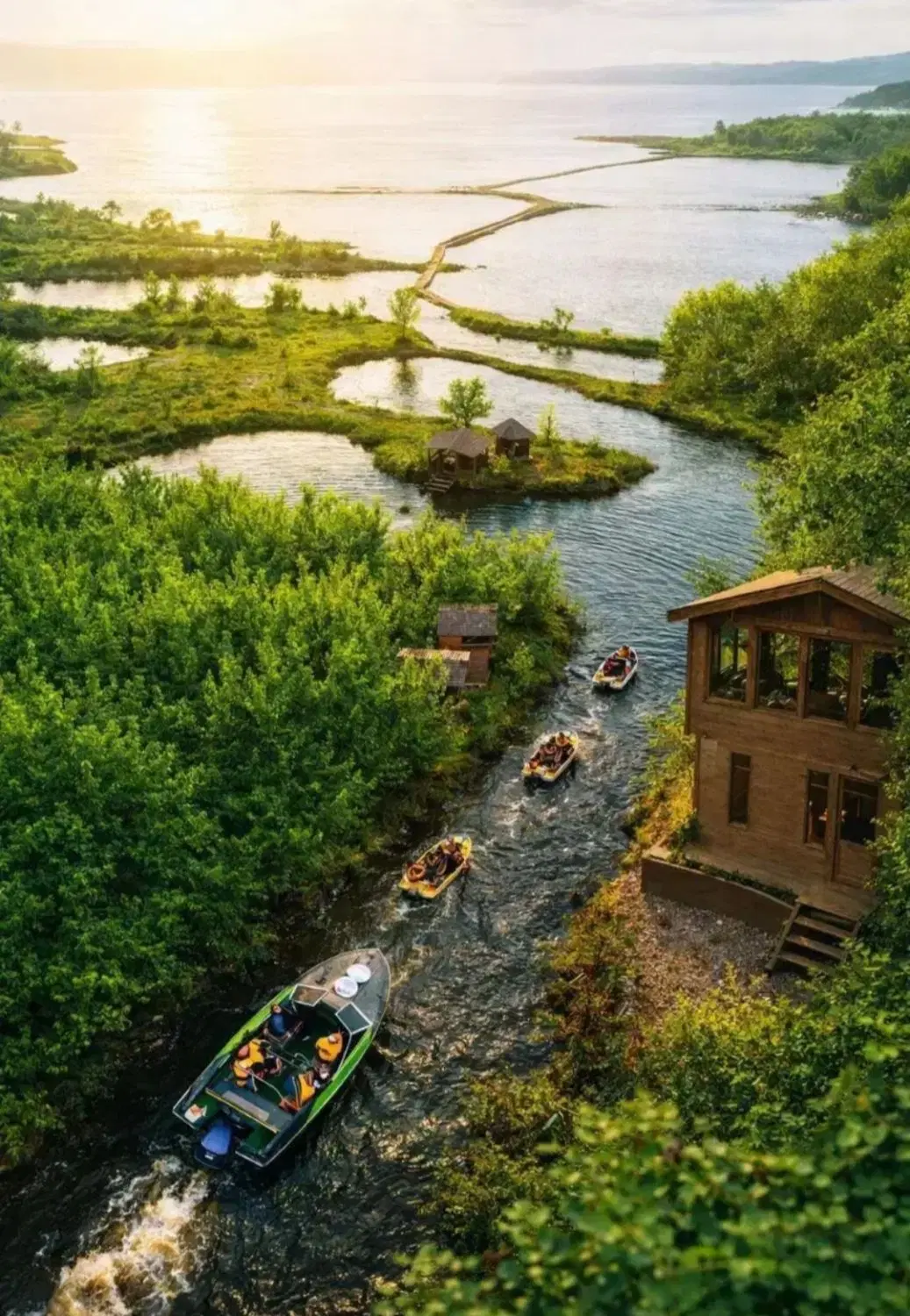 ویلاهای شیک جنگلی