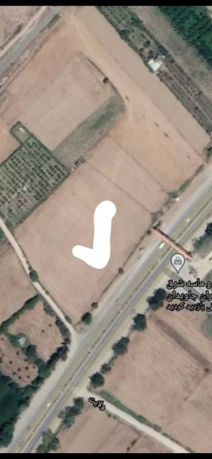 زمین بر جاده اصلی بهشهر به نکا