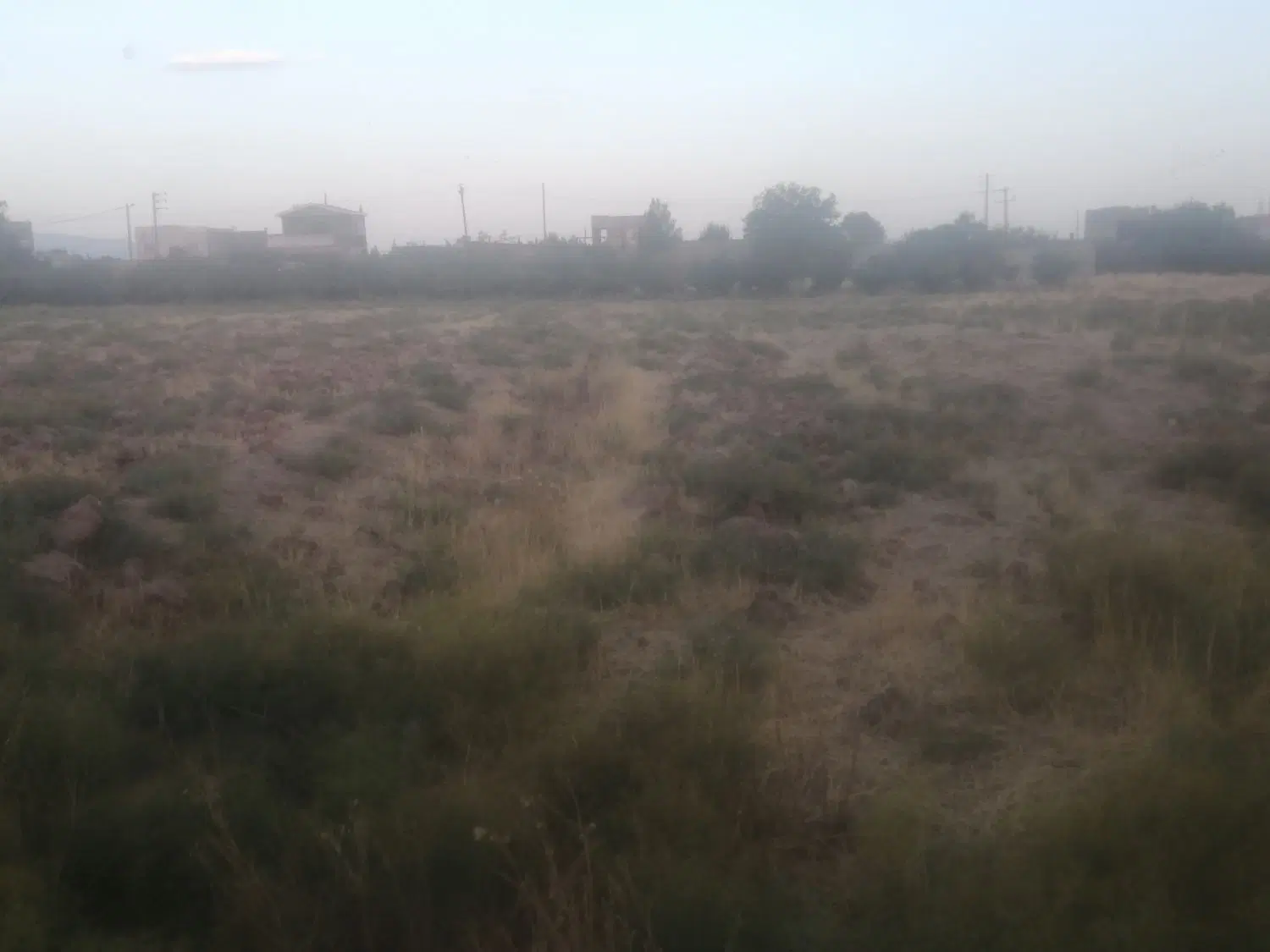 زمین درحسین اباد ناظر