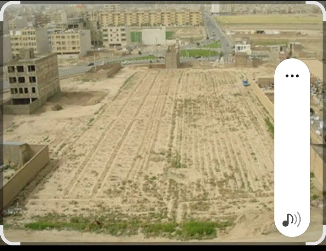 زمین مسکونی فاز۲الهیه درب فضا