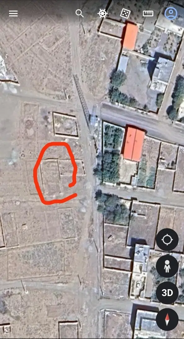 زمین ۱۸۶ متری نجم اباد