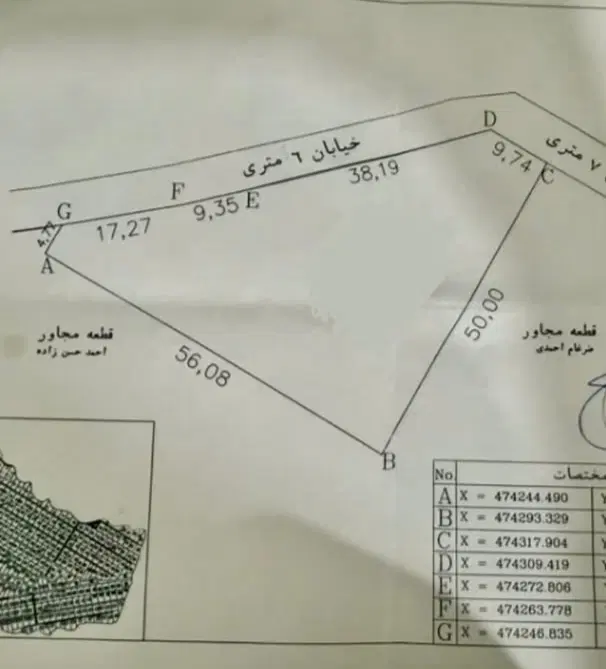 فروش زمین طراح آزادگان چهاربیشه