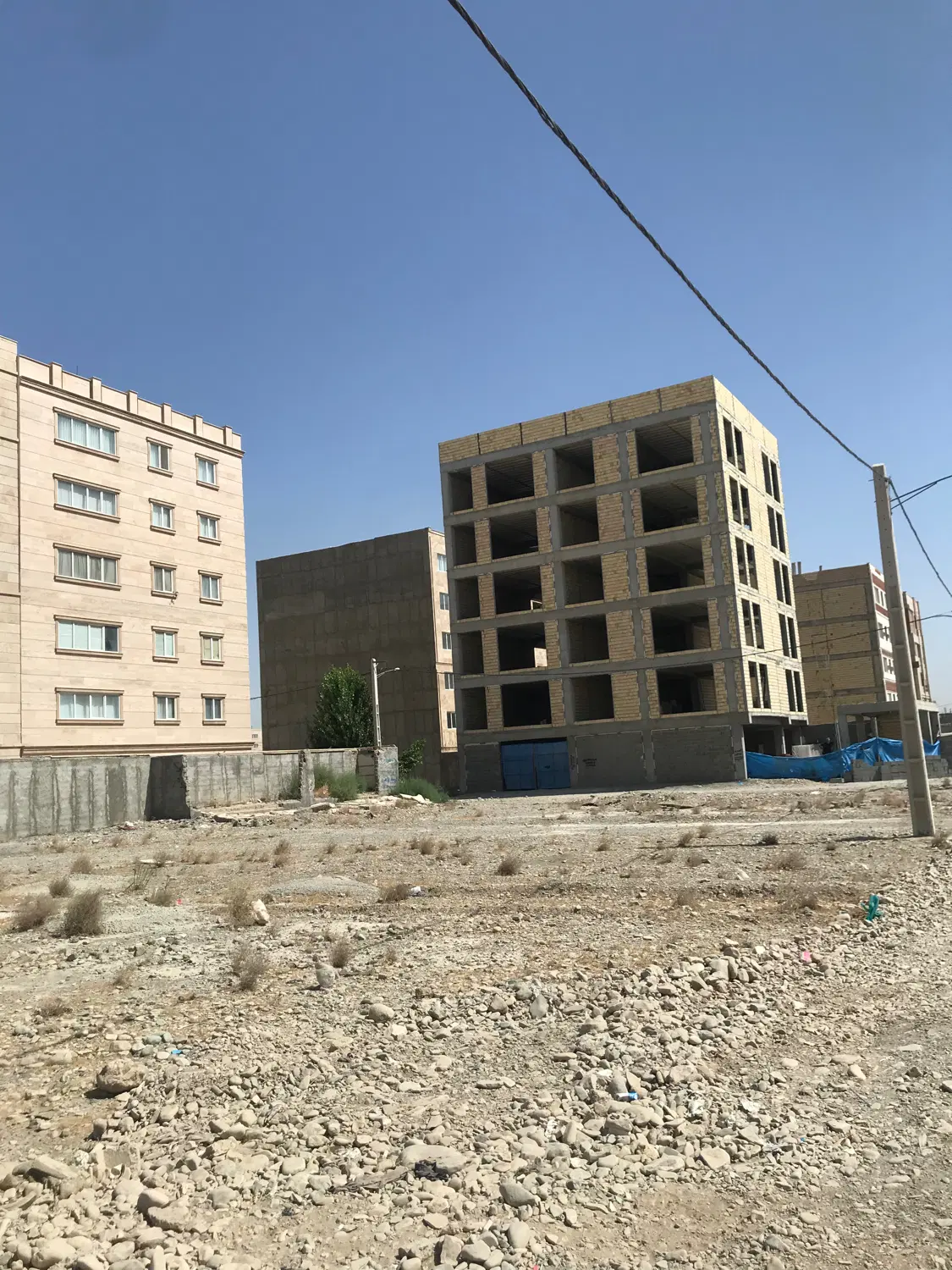 فروش زمین بایر ۴۵۰ متری اماده به ساخت فول مشاعات