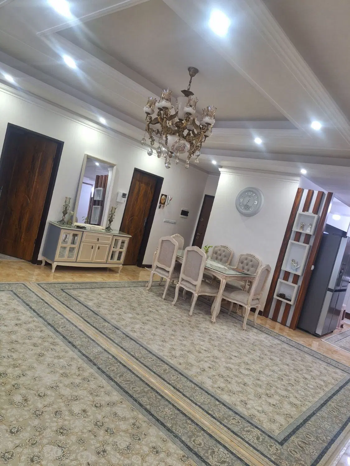 102متر اپارتمان جونوبی رو به نما نسترن۹