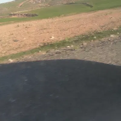 زمین در روستای باده