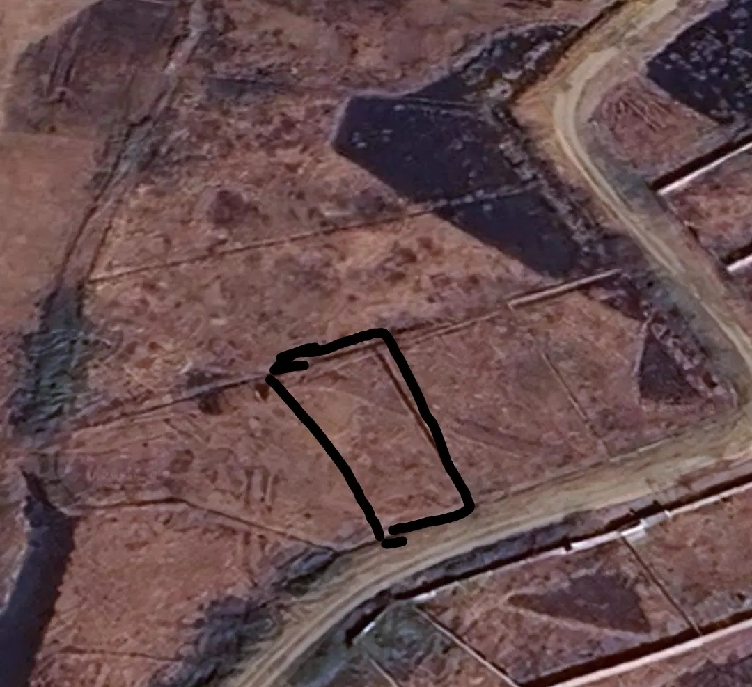 زمین در موقعیت خوب