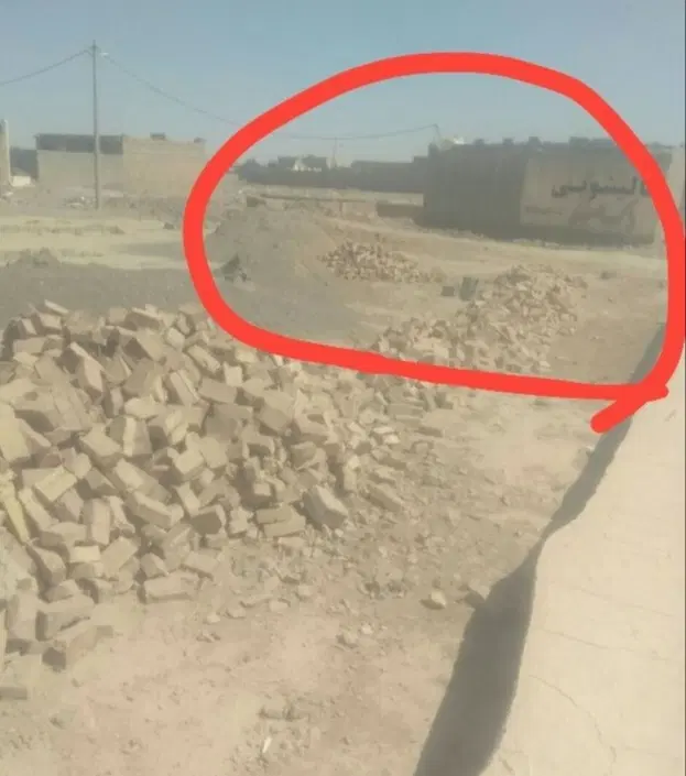 زمین ب مساحت207 متر باسند محضری ب فروش میرسد