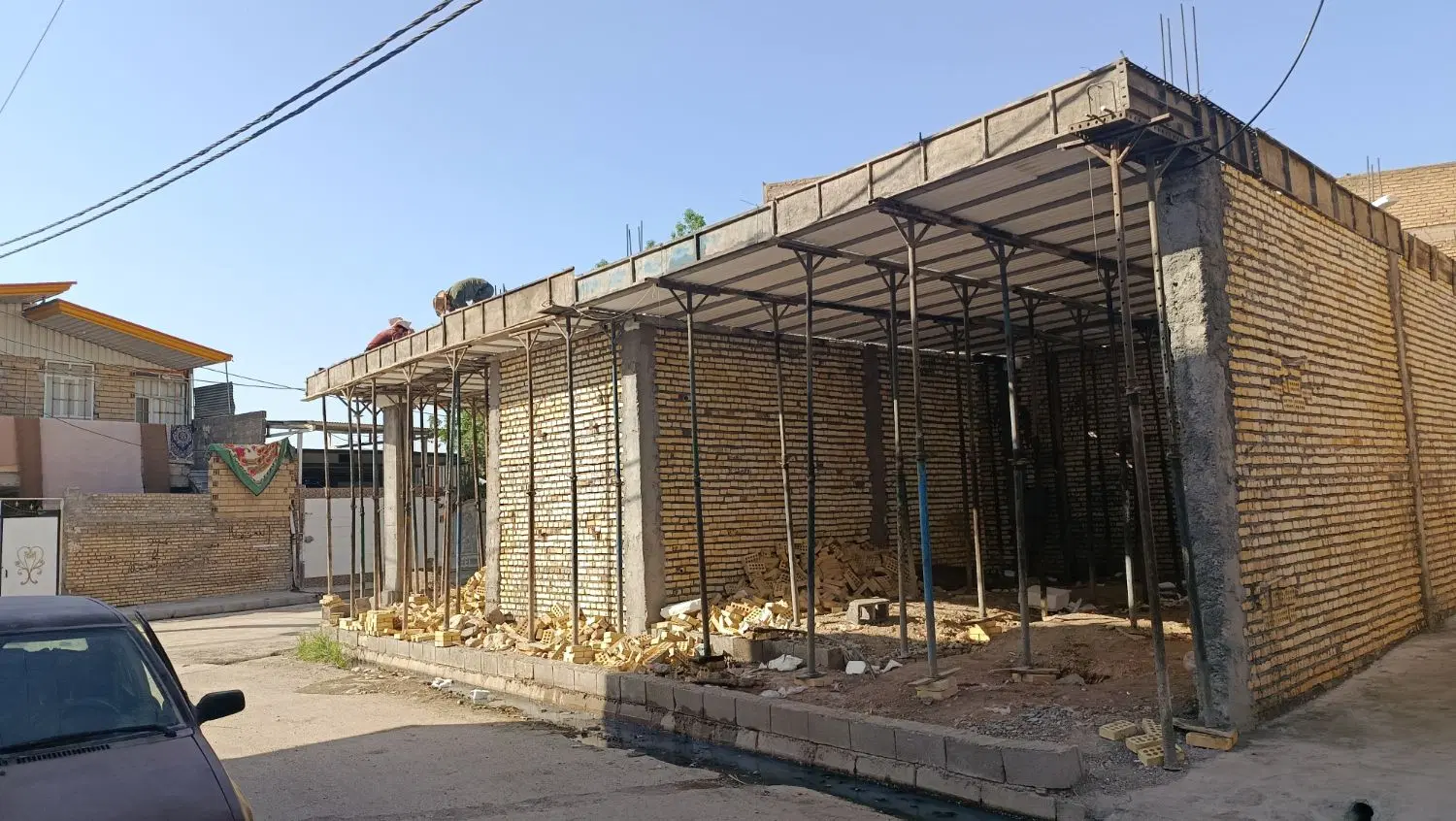 زمین تجاری پلیس راه پیام نور دونبش خیابان جهاد