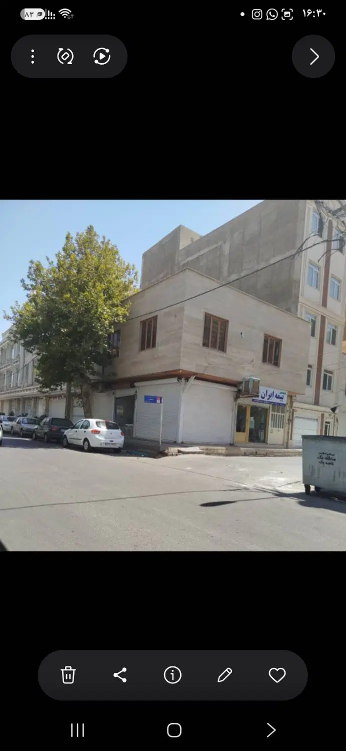 اجاره مغازه دو نبش ۳۰ متر خیابان امام رضا