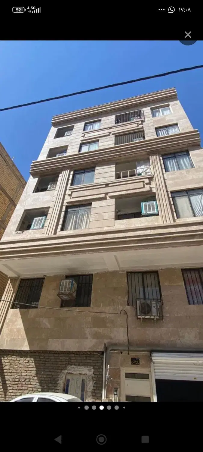 ۷۳متر آسانسور پارکینگ انباری
