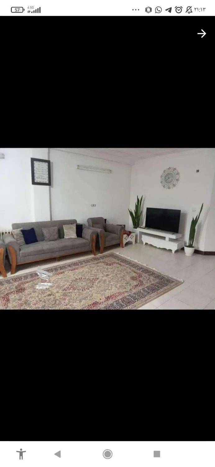 رهن کامل آپارتمان۱۰۰متری ۲خواب ط۱ در کمربندی جنوبی