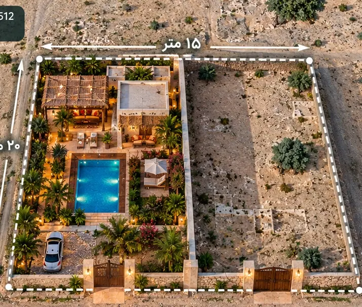 زمین مسکونی کورزین