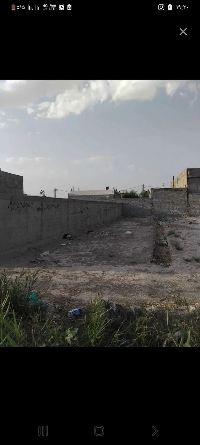 زمین مسکونی ۲۲۰متری واقع درمحله ویلا نشین راشته