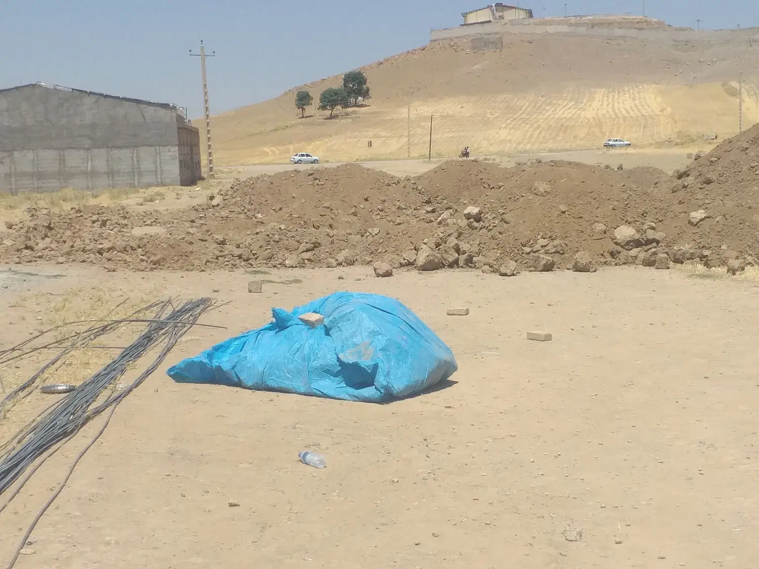 فروش زمین مسکونی ابتدایی روستای رستم آباد کوچک