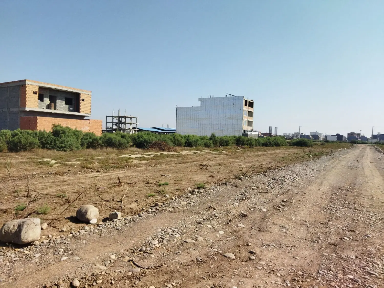 زمین شهرک روحانی  روبروی بیمارستان ال جلیل آق قلا