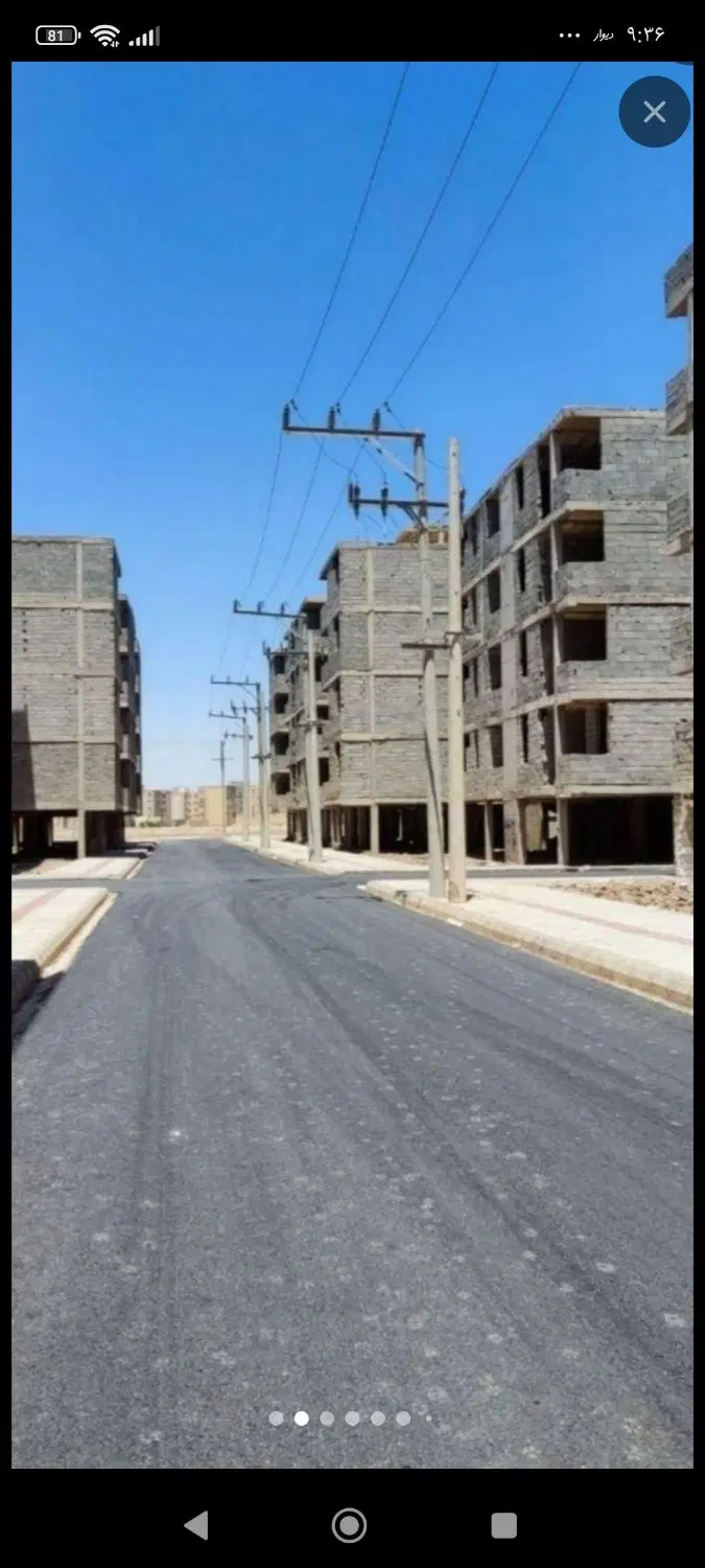 پیش فروش ساختمان 50% درمسکن مهر 465 میلیون